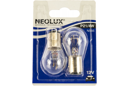 АВТОЛАМПА "NEOLUX" N566-02B(P21/4W, 12V, 21/4W, BAZ15D)