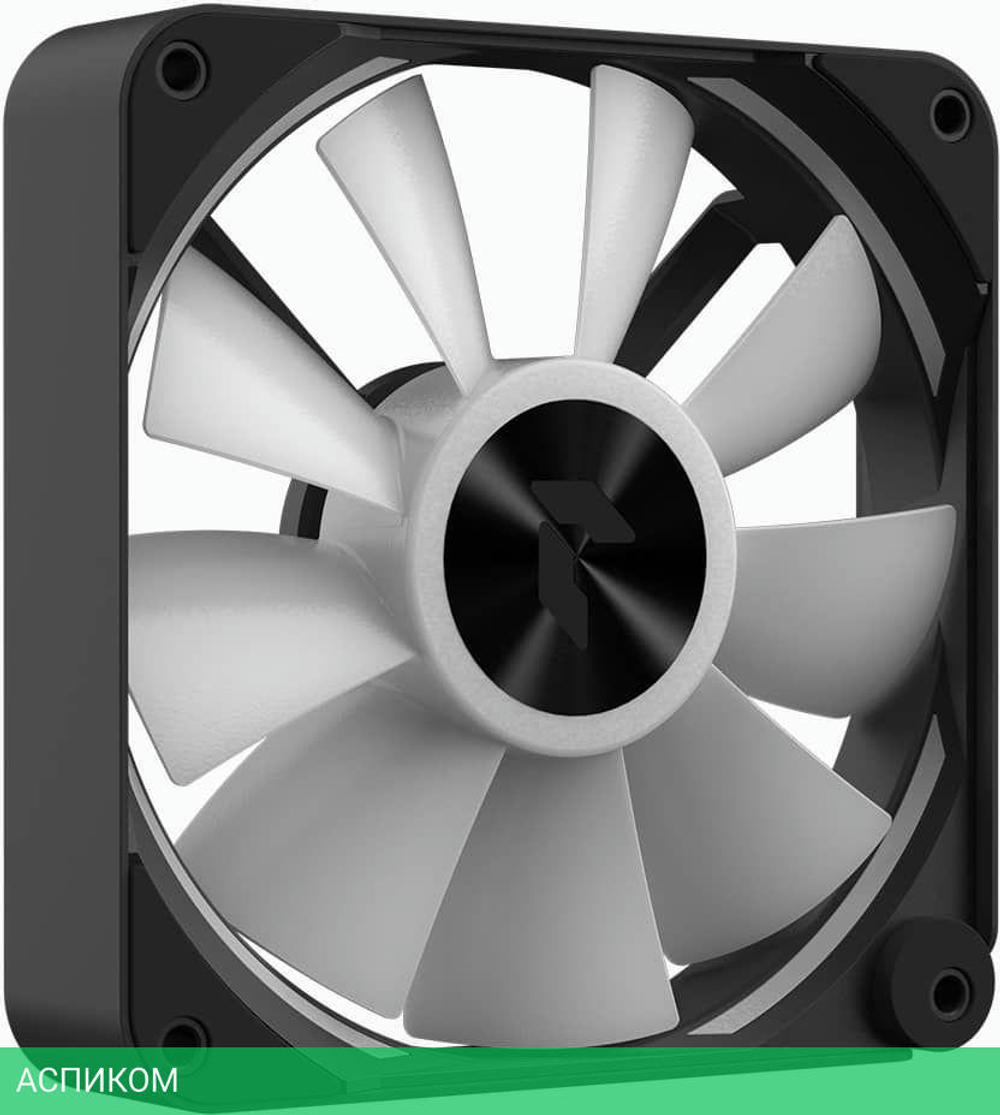 Кулер для корпуса APNX FP2-120 PWM ARGB Black (FP2-120 BK)