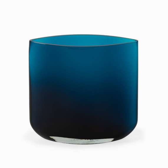 Ваза Blade Blue высота 30