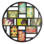 Панно для фотографий luna, черное, 9 эл.