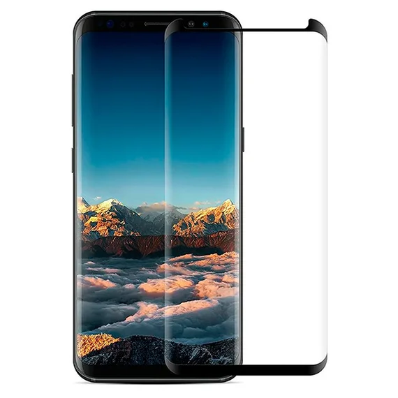 Защитное стекло 3D для Samsung S9 Plus G965F черное