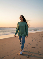 Свитшот женский оверсайз хлопок толстовка