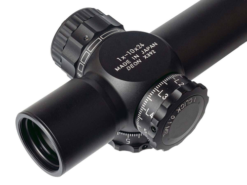 Прицел March-F 1-10x24 Shorty DR-TR1FB FFP+SFP 30мм, с кронштейном (D10SV24FDIML_P DR-TR1FB)