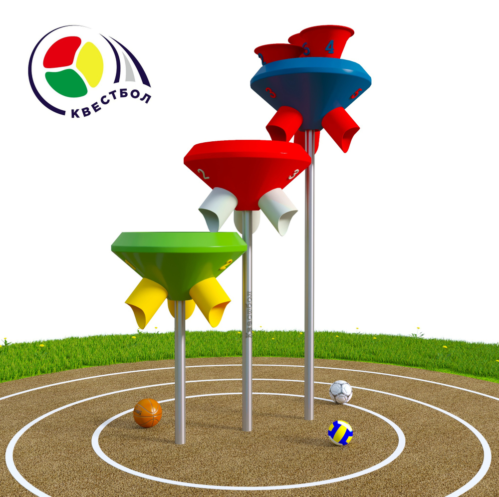 Модуль спортивный Квестбол Космическая тарелка