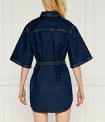 Джинсовое платье с ремешком UTILITY CALVIN KLEIN JEANS - темно-синий(J20J224748)