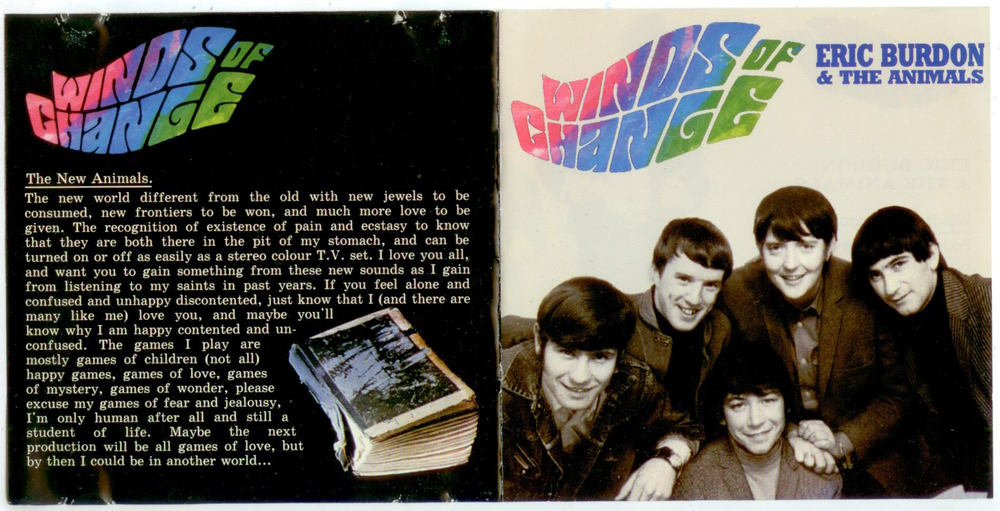 Eric Burdon & The Animals - Wing Of Shange (CD)