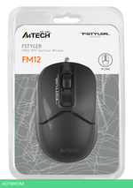 Мышь A4Tech Fstyler черный (FM12)