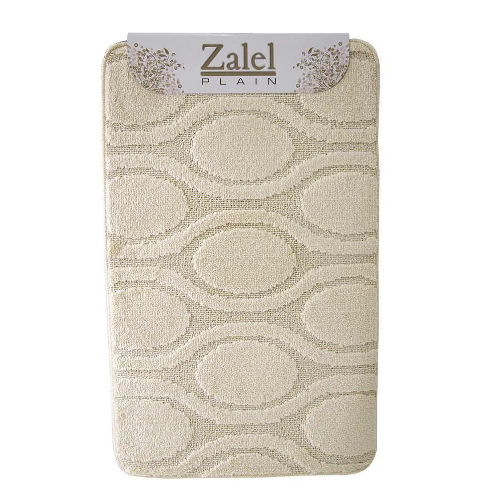 Набор ковриков д/ванной Zalel  2 пр. 55х90 (кремовый)