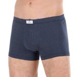 Мужские трусы боксеры набор 2в1 (синие, темно-синие в клетку) Tom Tailor 70459/6061 635