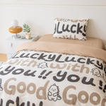 Комплект постельного белья на резинке Сатин Люкс KIDS 100% хлопок CDKR068