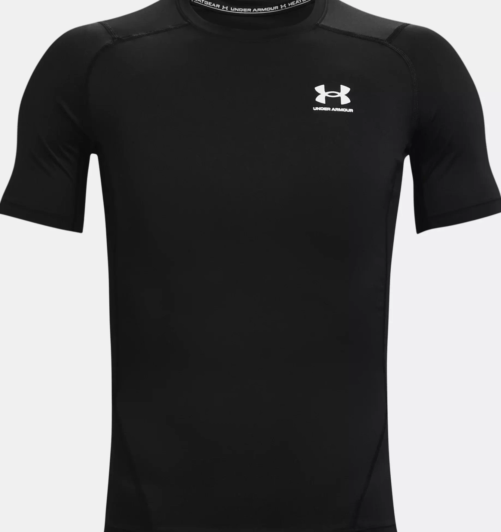 Футболка мужская Under Armour UA HG Armour Comp SS-BK