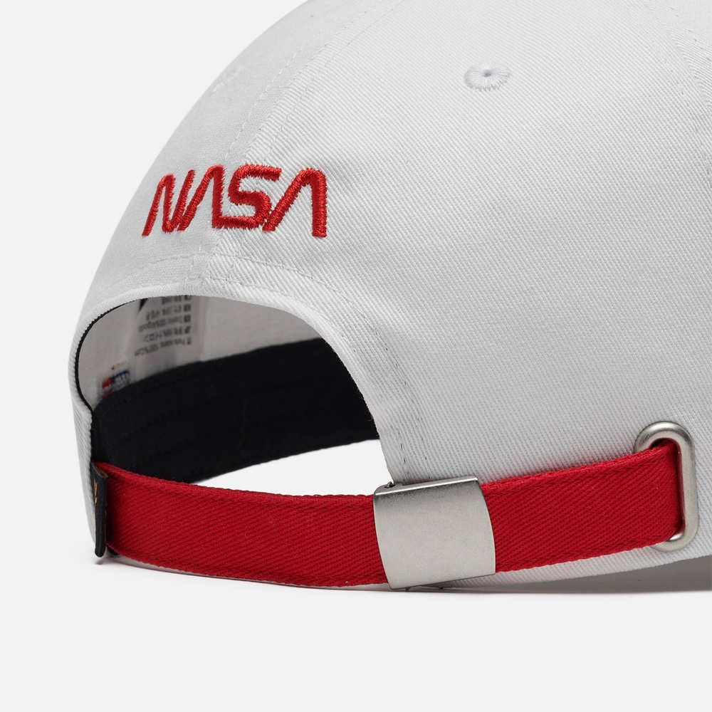 Кепка ALPHA INDUSTRIES NASA WORM LOGO CAP