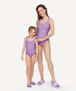 Купальник для плавания Grade Lilac, полиамид, детский