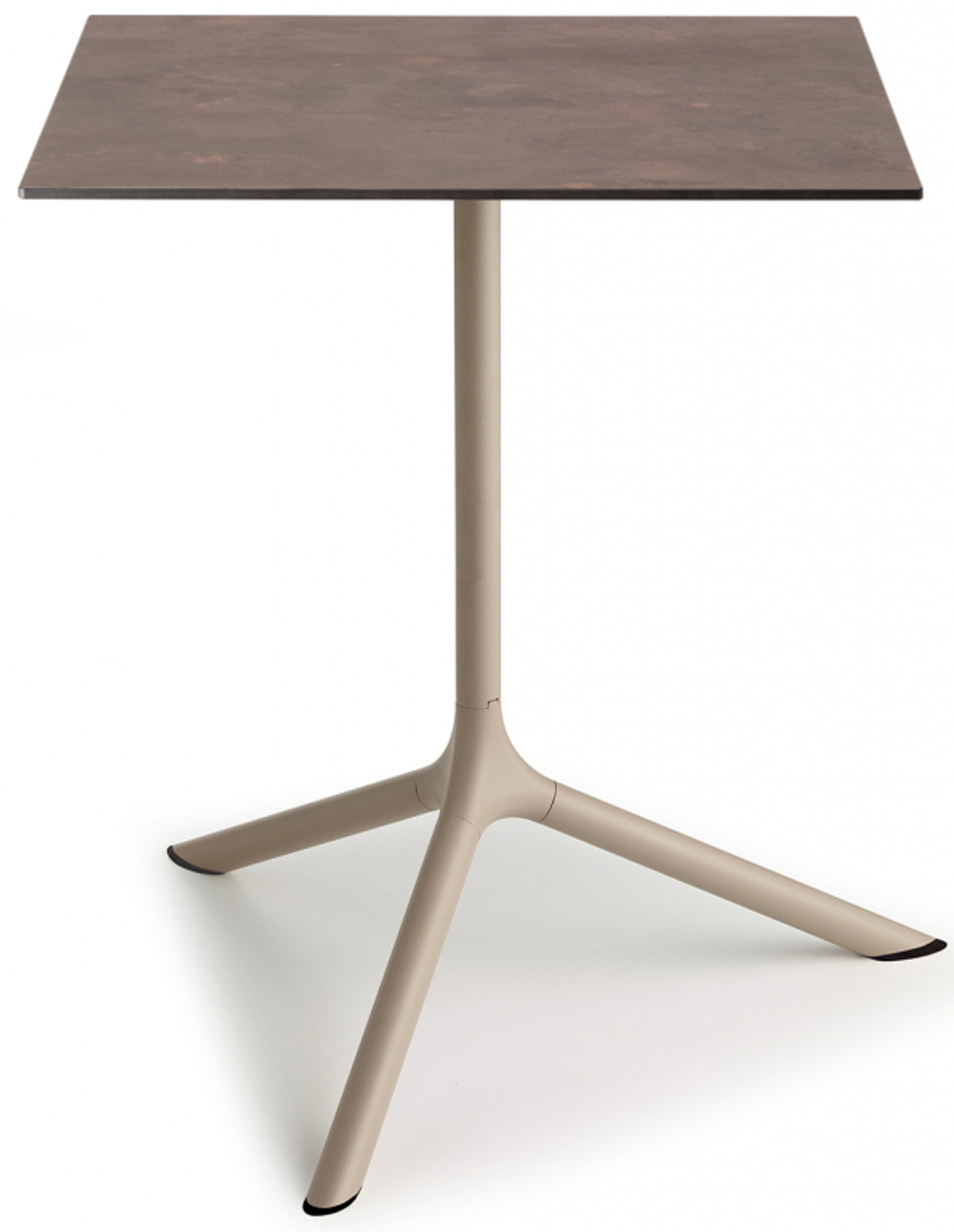 Стол ламинированный обеденный складной Scab Design Tripe Maxi Folding, тортора, кортен