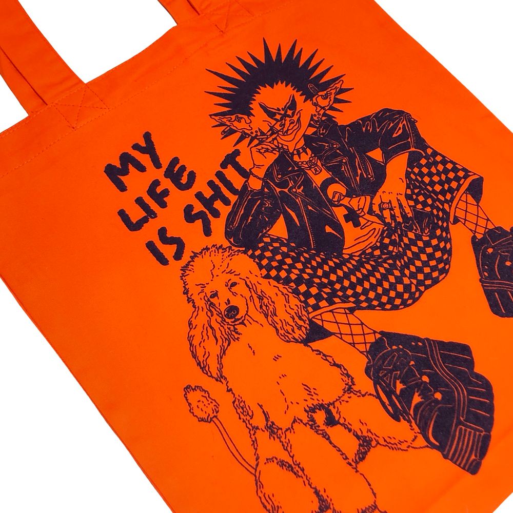 Шоппер Comradonna Art MLIS WitcheshooD оранжевый