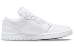 Кроссовки Jordan Air Jordan 1 Low "Triple White" (Женская размерная сетка)