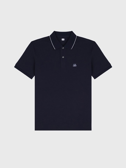 Поло C.P. Company Stretch Piquet Line Navy