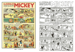 Раскраска по номерам Coloriages mysteres Disney Le Journal de Mickey / Журнал Микки / 9782017285564