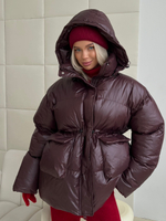 Пуховик Prime шоколадный