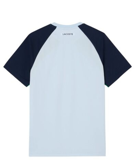 Теннисная футболка Lacoste Ultra Dry Colour-Block Tennis