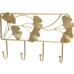 Ключница настенная металлическая «ЛОФТ ВОСТ», канелетто, цвет золото, 25-16*3см