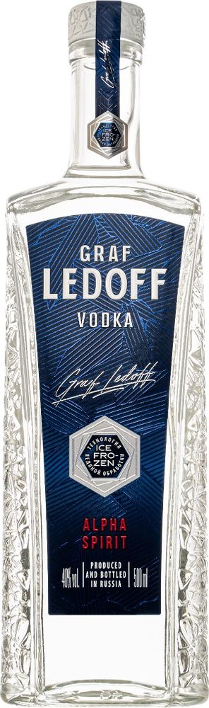 Водка Граф Ледофф (Graf Ledoff) 0.5л