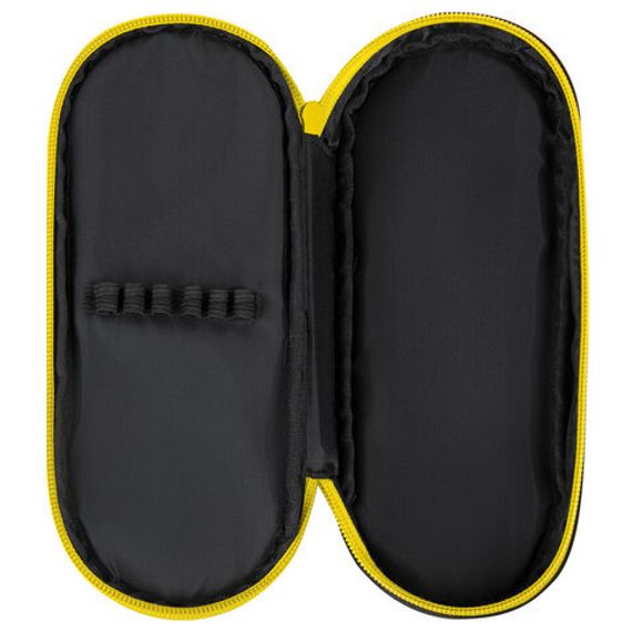 Penal \ Pencil case\ Пенал-футляр BRAUBERG, 1 отделение, органайзер, полиэстер, 22x9x5 см, 271587