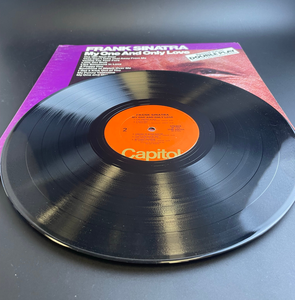 2 LP Frank Sinatra - My One And Only Love LP USA 1979 Capitol 2 Виниловых пластинки 12 дюймов