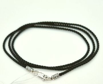 Гайтан текстильный черный 1,8 мм