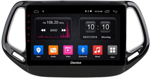Магнитола для Jeep Compass 2016+ - Kuberg OL-1255 QLed, Android 12, Быстрая, CarPlay, 4G SIM-слот
