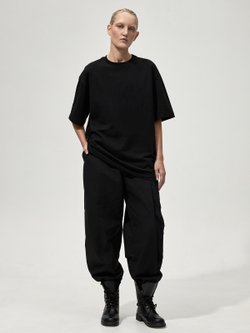 Футболка "Удобная". Черная