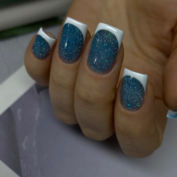 Жидкий полигель светоотражающий с юкки  Crazy lak 30 10мл  (для укрепления, ремонта, донаращивания)