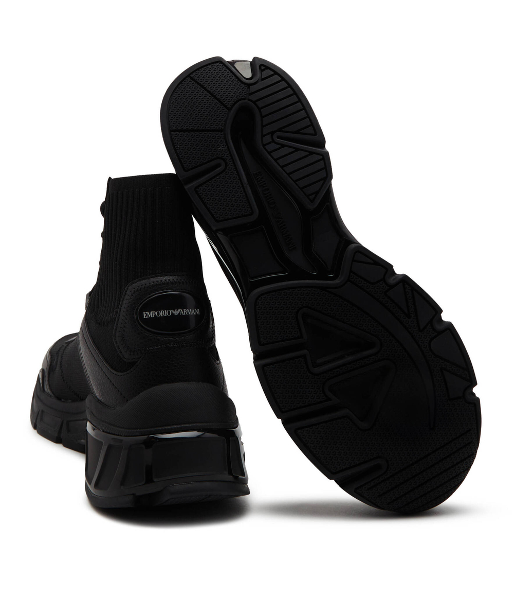 Кроссовки Emporio Armani - черный(X4Z124 XN947)