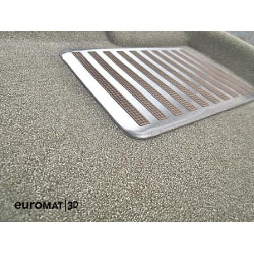 Коврики салона для FORD Focus 3 (2011-) Euromat 3D Lux бежевые. Арт. EM3D-002207T
