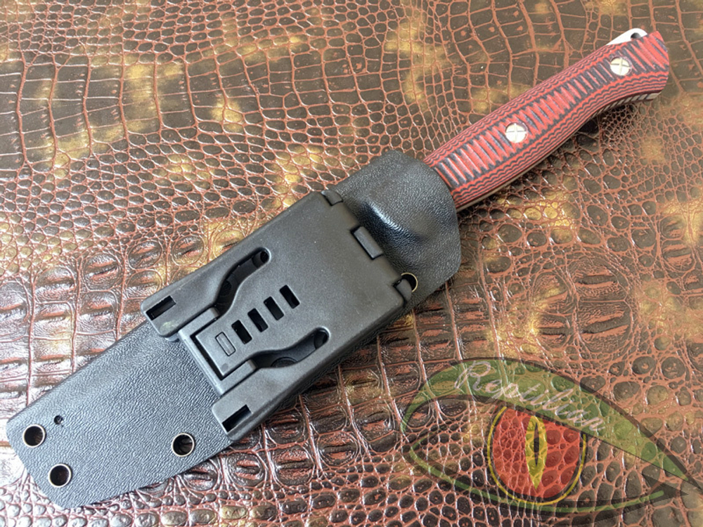 Нож STEELCLAW ЕРМАК красно-черный