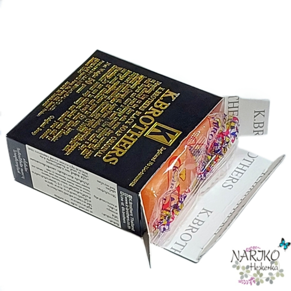 Мыло для лица и тела от чёрных точек матирующее K.Brothers Black Soap, 50 гр.