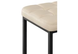 Табурет Байя кожзам d1 / черный матовый