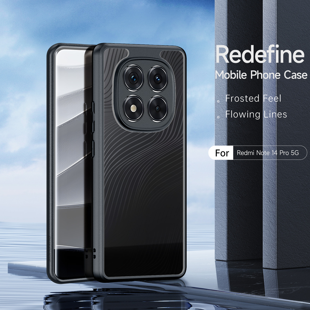 Защитный прозрачный чехол от Dux Ducis для смартфона Xiaomi Redmi Note 14 Pro 5G и Poco X7, серия Aimo Series Case
