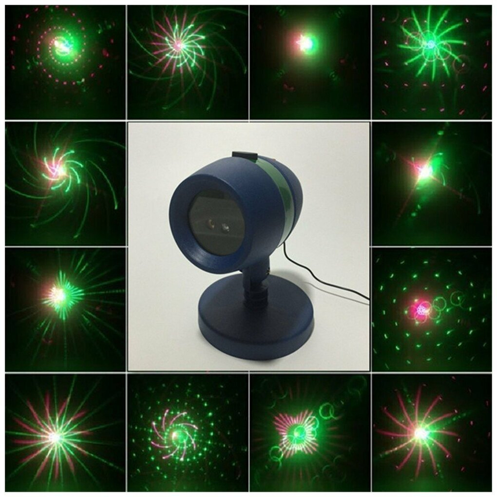 Лазерный звездный проектор Star Shower Mothion (уличн)