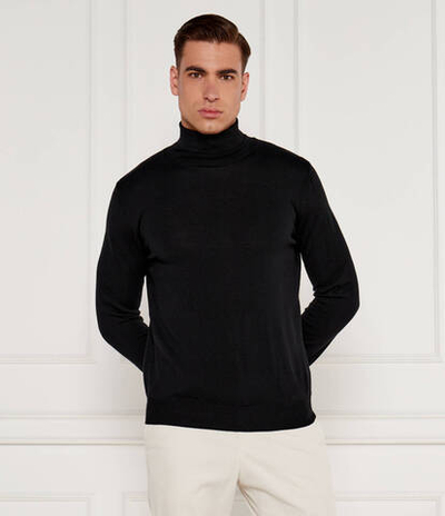 Шерстяной гольф van Laack - темно-синий(82 8615 S00176)