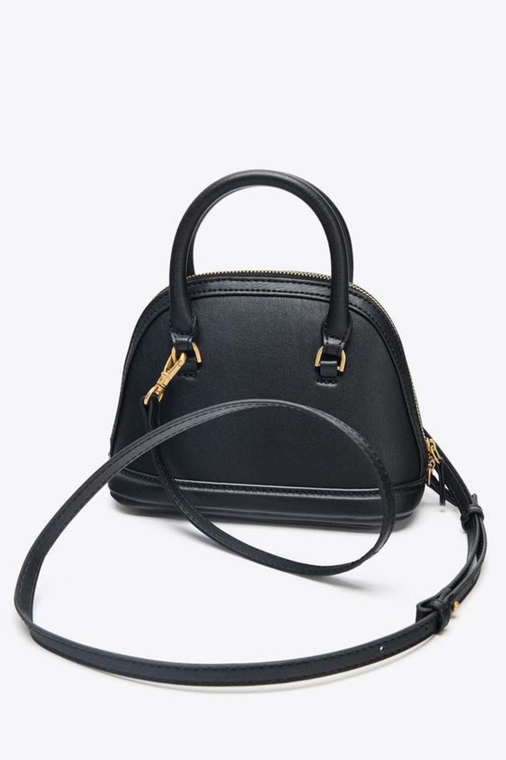 ZARA СУМКА CITY, ЧЕРНЫЙ