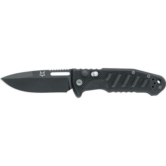 Складной нож Автоматический Fox knives 503FA c клинком из стали Böhler N690, рукоять G10