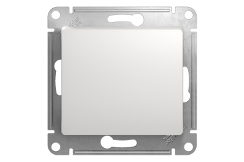 Выключатель 1-кл Schneider Glossa белый