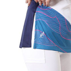 Теннисная юбка Australian Ace Skirt With Print In Front - разноцветный