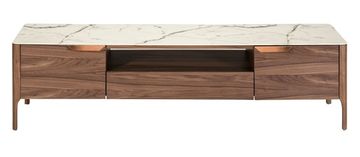 Тумба под ТВ CP1806-TV /3078 Angel Cerda цвет орех/медный