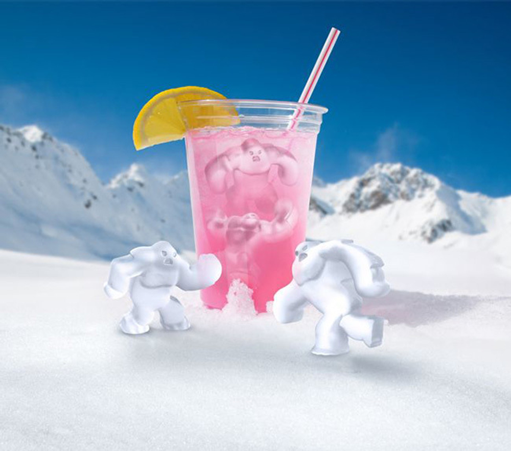 Форма для льда abominable ice men