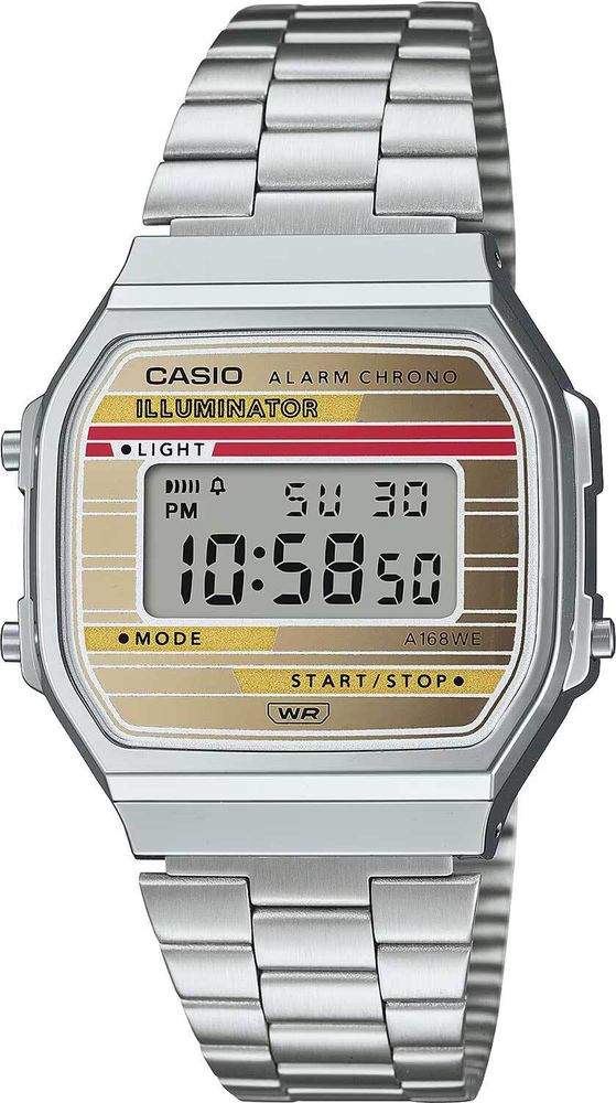 унисекс наручные часы Casio A168WEHA-9A