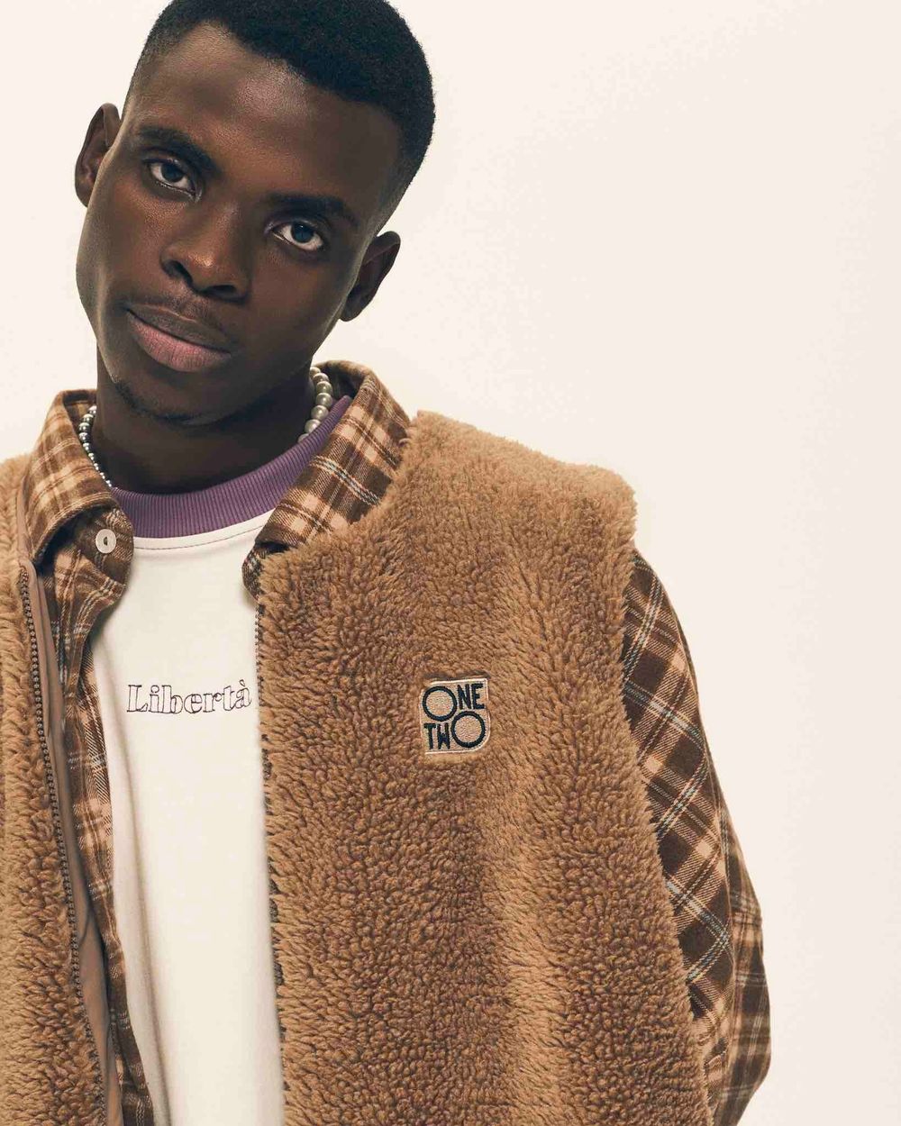 Лонгслив One Two Raglan Duo Very Grape