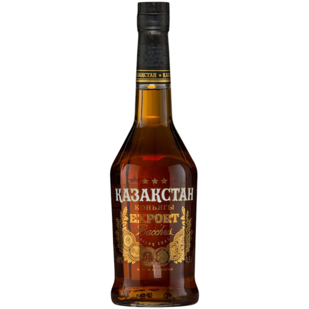 Коньяк Казахстан 3 YO Export 0,5 л. В тубе