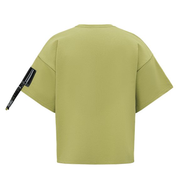 Футболка Sequence Sage Kimono зеленая - фото 7